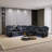 Jessmeet 3-Piece Power Reclining Sectional Set with Wireless Charging, Reading Lights & LED Lighting-249241751