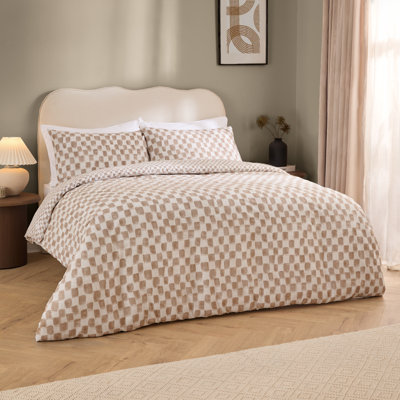 Nyhavn Checkerboard Duvet Cover Set