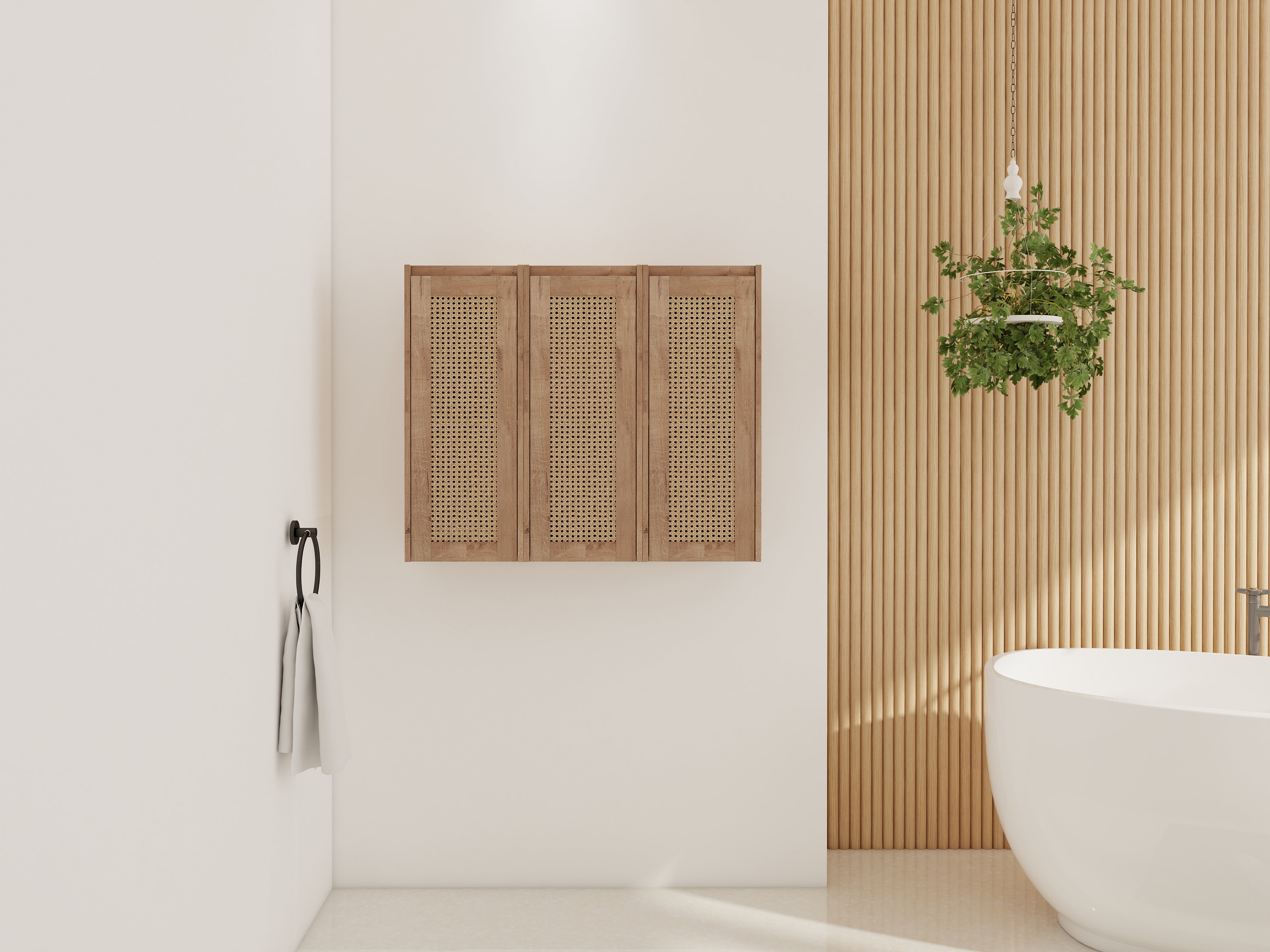 NFusion Will Wall-Mounted Floating Bathroom Storage Cabinet | Wayfair