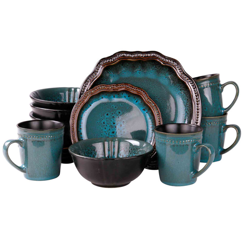 Cedric Piece Stoneware Dinnerware Set - Service for 4