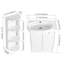 Meuble-lavabo autoportant de 23 po avec lavabo et support de rangement, portes à fermeture douce-144029574