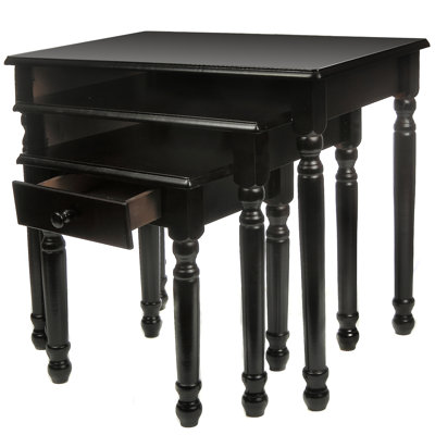 Table gigogne en bois 3 pièces Mcalpine