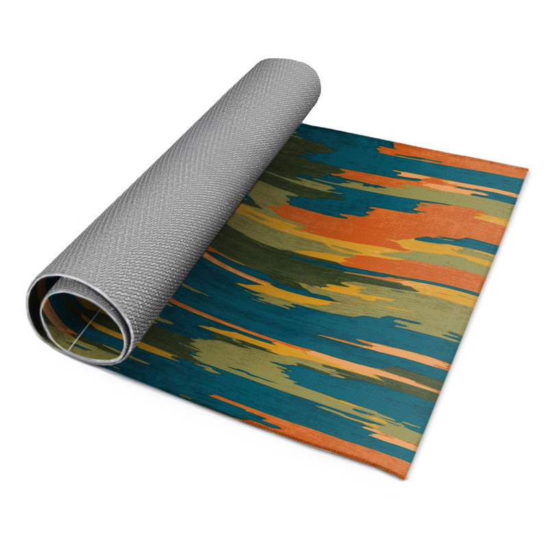 Tapis intérieur et extérieur Jungle Whispers, Rectangle 1 pi 6 po x 2 pi 6 po