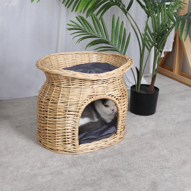 Hillview Elevated Pet Bed, Beige