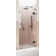 Stellar 44.5 in. W x 78 in. H Fully Frameless 3 Panel Inline Glass Hinged Shower Enclosure