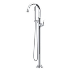 Rohl Single Hole Floor Mount Tub Filler Image