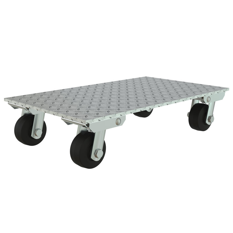 1200 Lb. Capacity Platform Dolly, 6" H x 16" W x 27" D