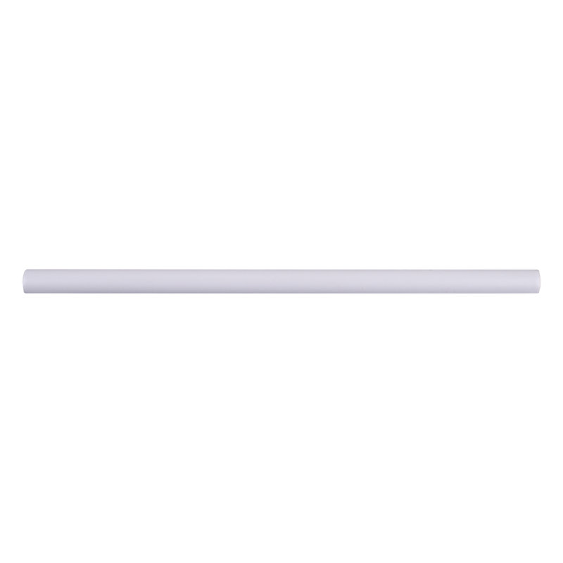 Carreau de céramique rond 0,5 po x 11,8 po Kezma, Blanc mat
