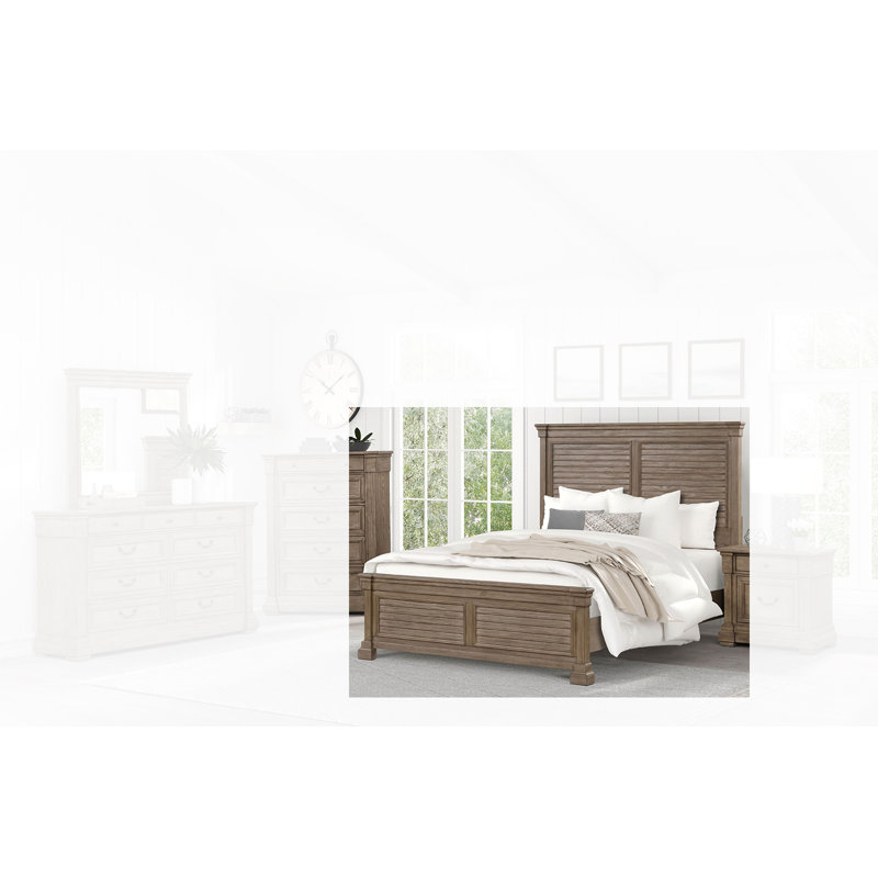 Blackeo Panel Bed, Queen