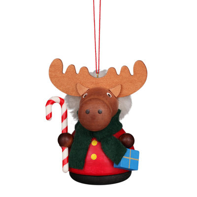 3'' Wood Hanging Figurine Ornament