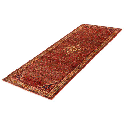 Hand Knotted Andelz Copper Wool Rug 4'0" x 10'7"