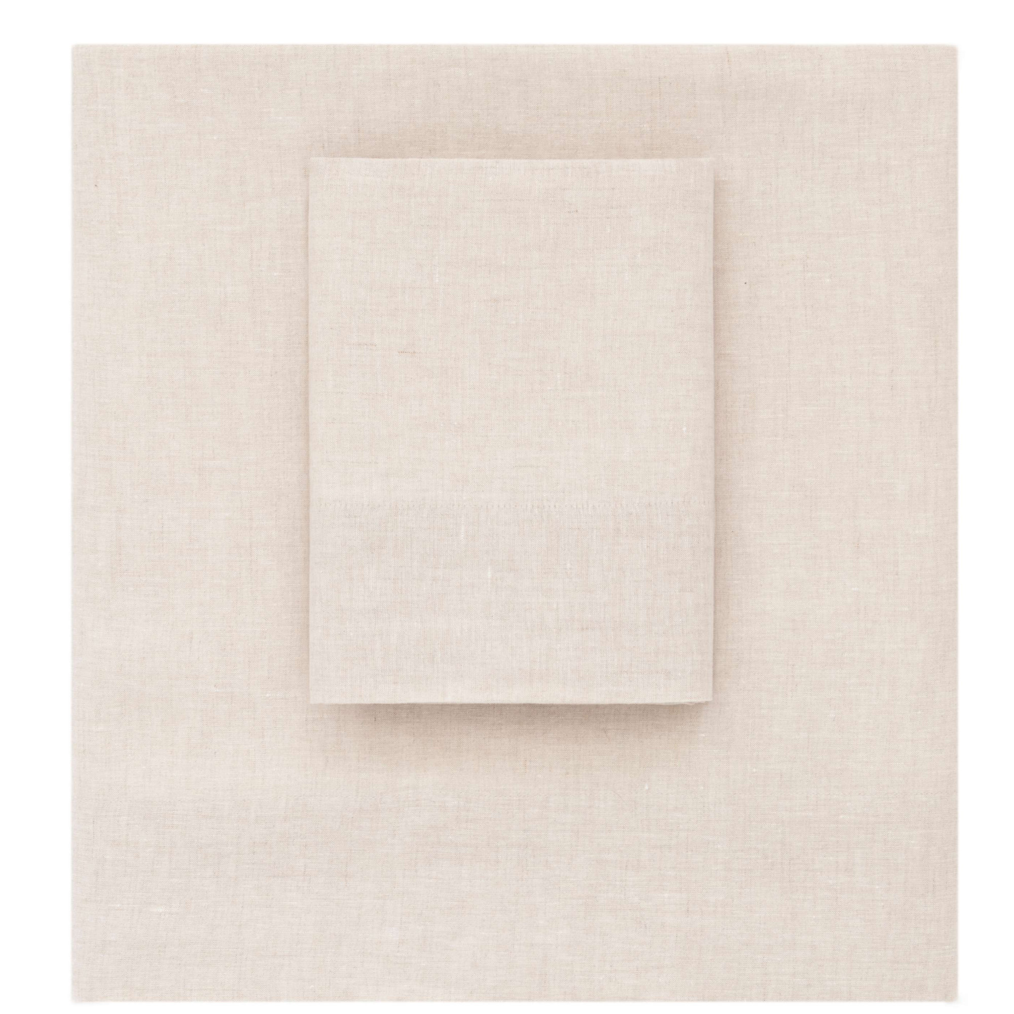 Lush Linen Sheet Set, Natural, Twin/Twin XL Sheet Set