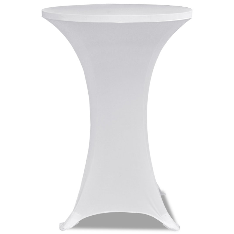 Table Cloth Set, White, 70cm diameter