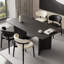 Ensemble de table à manger et de chaises de style rétro français