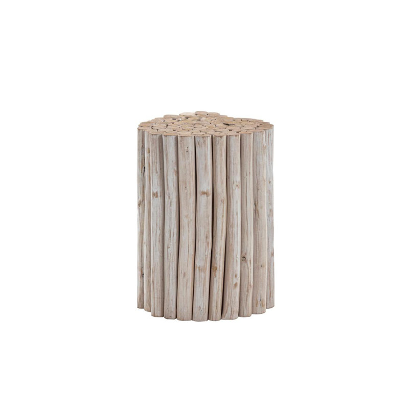 Wood End Table