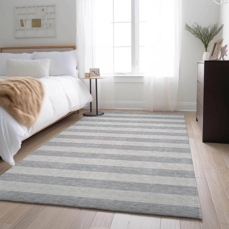 Premium Machine Washable Cerrito AMF530 Pewter Rug