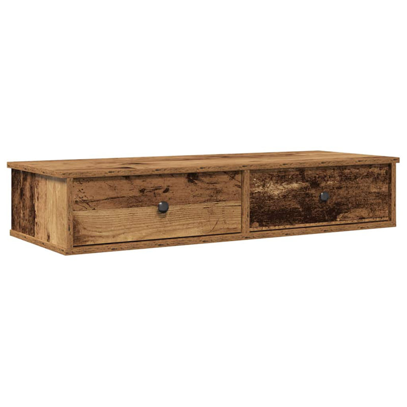 112-9 Wall Mounted Shelf, Reclaimed Wood