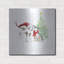  «Christmas Companions» par Elle Media Group SA, art mural en métal, 24 po x 24 po-908683543