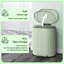 HOMCOM Pedal Bin Fingerprint Proof Soft-close Lid-981950648-981950646