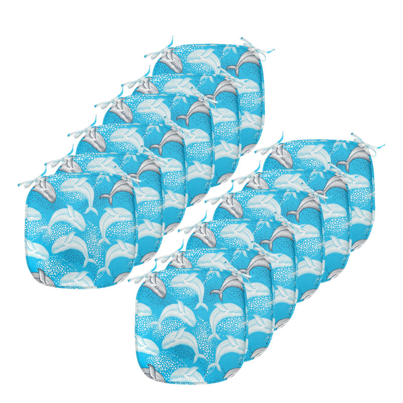 Humpback Whale Chair Pad Cushion