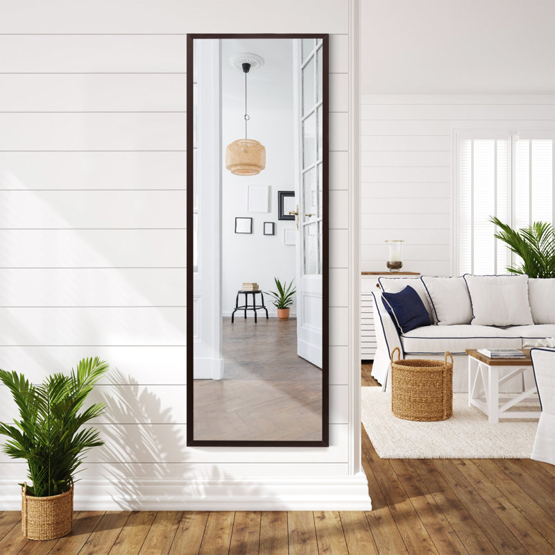 Nasri Metal Mirror, Black