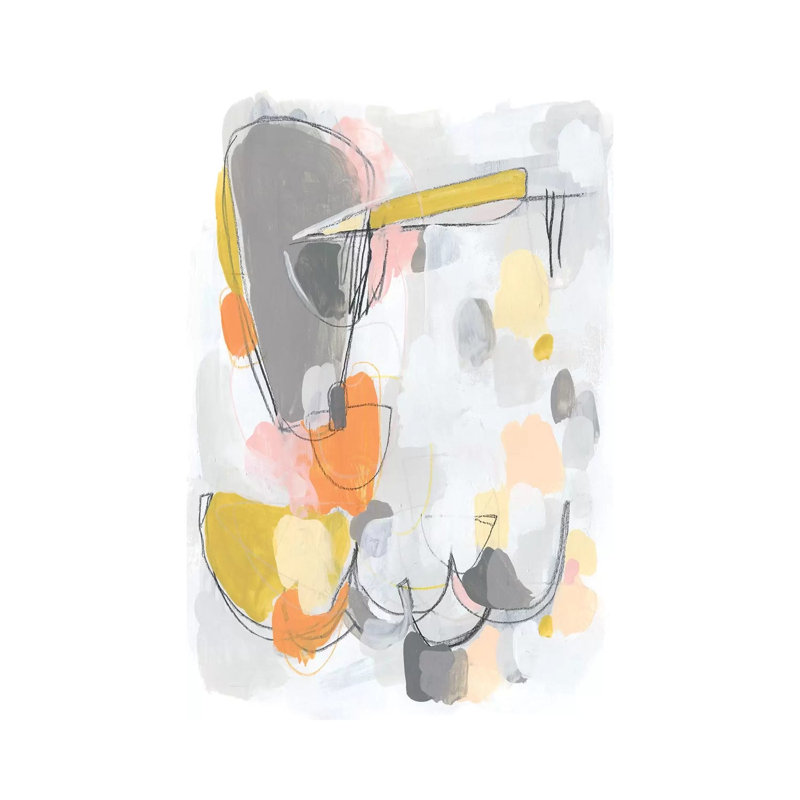 Scale I by June Erica Vess - Wrapped Canvas Gallery-Wrapped Canvas Giclée, 20.32 cm H x 30.48 cm W