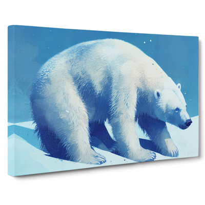 Polar Bear Painting Vol.1 - Wrapped Canvas
