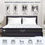 Matelas hybride, éponge à mémoire de forme gélifiée et ressorts ensachés individuellement, fermeté moyenne (taille simple, 12 po)-1832732588-1832732590