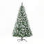 Sapin de Noël artificiel enneigé 6 pi