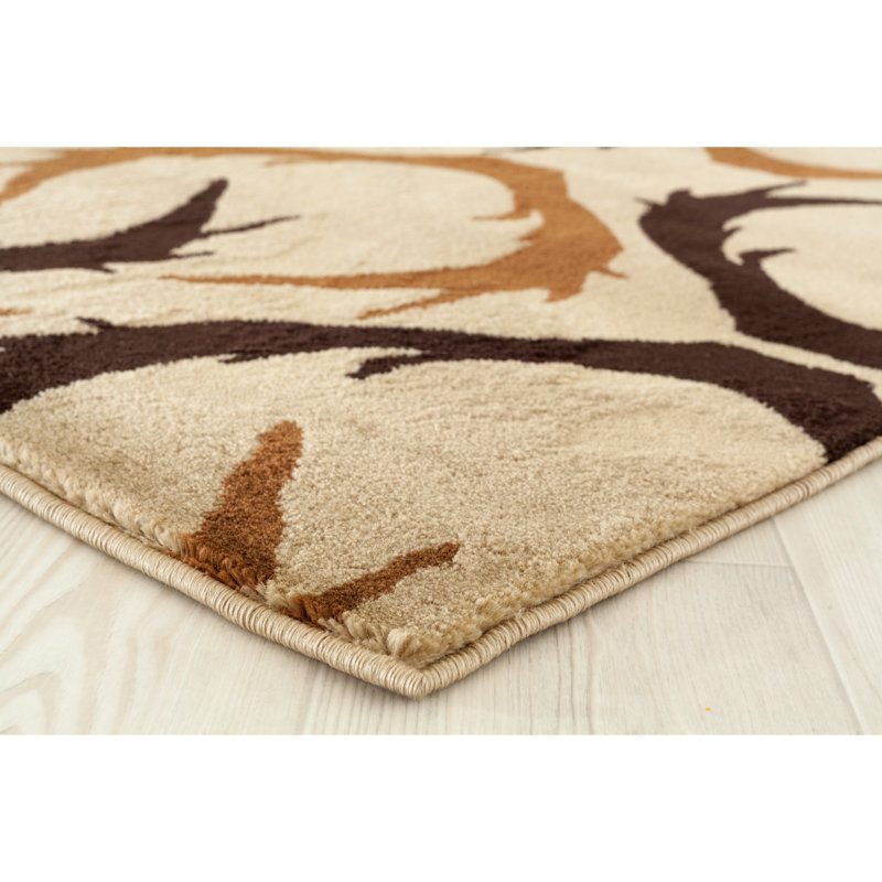 Pippen Synthetic Indoor Rug, Rectangle 7'10" x 10'6"