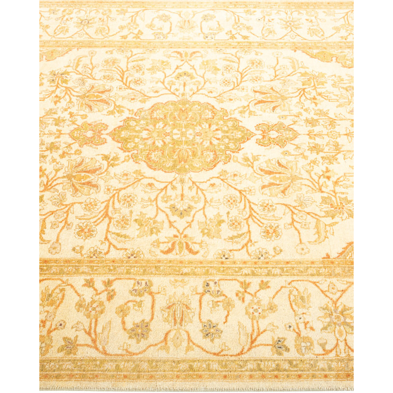 Classic One-of-a-Kind 4' 1" X 6' 2" Hand Knotted Area Rug