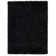 Coopers Black Shaggy Rug