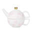 Spring Pansies Tea For One with Tea Bag Holder