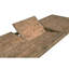Ensemble de salle à manger extensible en bois massif 8 personnes Clintwood