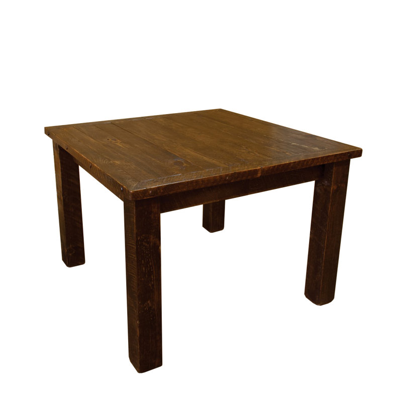 Bechtold Extendable Pine Solid Wood Dining Table