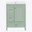 Meuble-lavabo de salle de bain avec rangement, tablette réglable