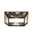 Steel Flush Mounted Sconce