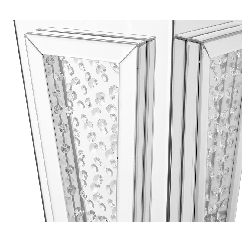 Stonebraker Glass Top End Table