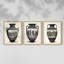 Abstract  Series  CVIII  -Set Of 3 Framed Giclee Prints -Ready to Hang-107252054-107252056