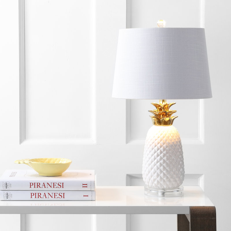 Arianna Table Lamp, White