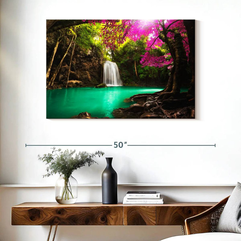 Cascade Alvord Erawan Forest, H 26 po x l 39 po