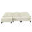 Sofalyn 3-Piece Chenille Modular Sectional Sofa Couch With Flared Arms And Removable Skirts-1350010469