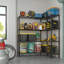 5-Tier Steel Height -Adjustable Storage Rack Heavy Duty Shelving Unit-1899585349-1899585351