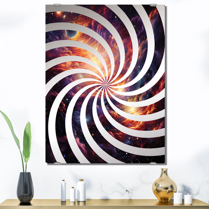 Samel - Grand miroir mural Galaxies MIR139172, 40 po x 30 po