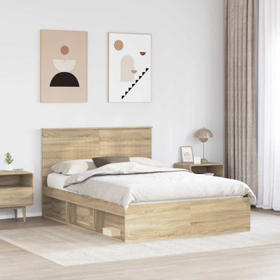 Solid Wood Bed