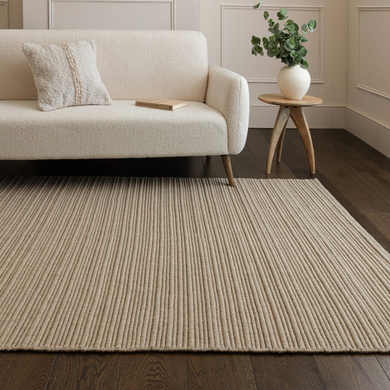 Berhan Wool Hand Woven Area Rug, Rectangle 160 x 230 cm