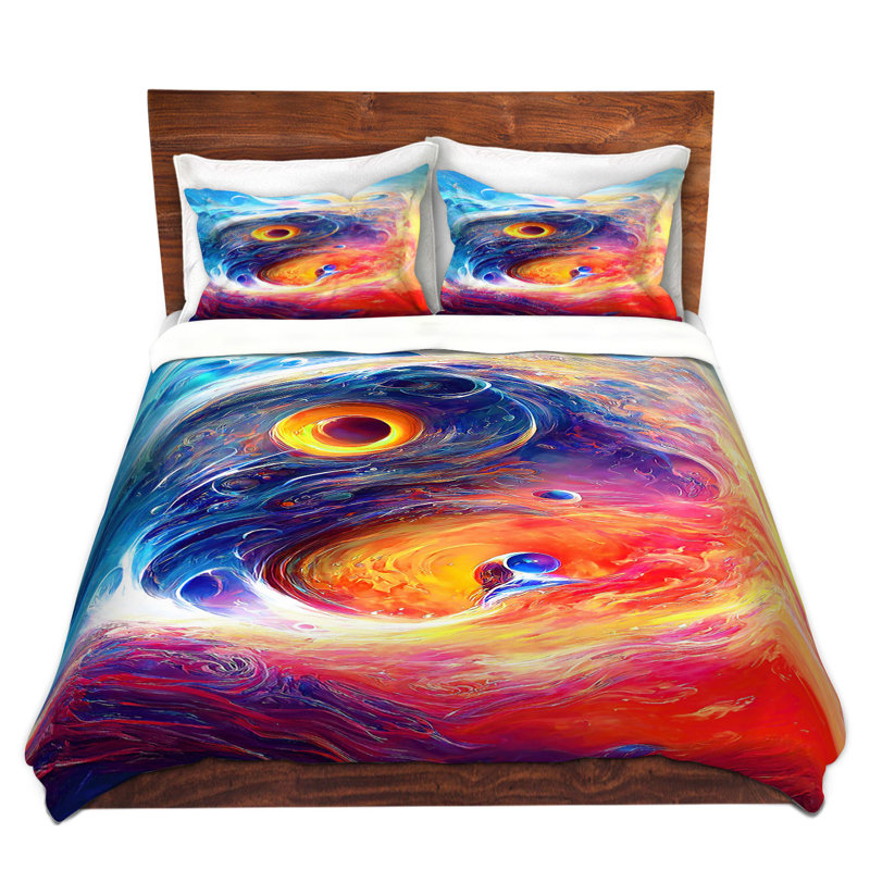 Ensembles de housse de couette DiaNoche en microfibre par Wumples - Yin Yang Redux