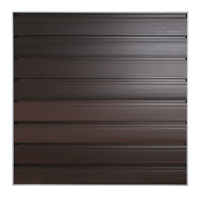 Paroi à lattes en aluminium H 24 po x l 24 po