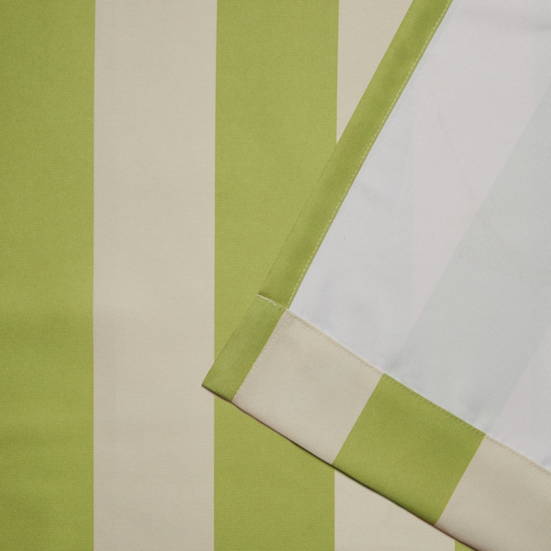 Kristen Semi Sheer Pair, 54"W x 84"L, Kiwi