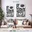 Ashelle graffiti noir et blanc italien-106963516